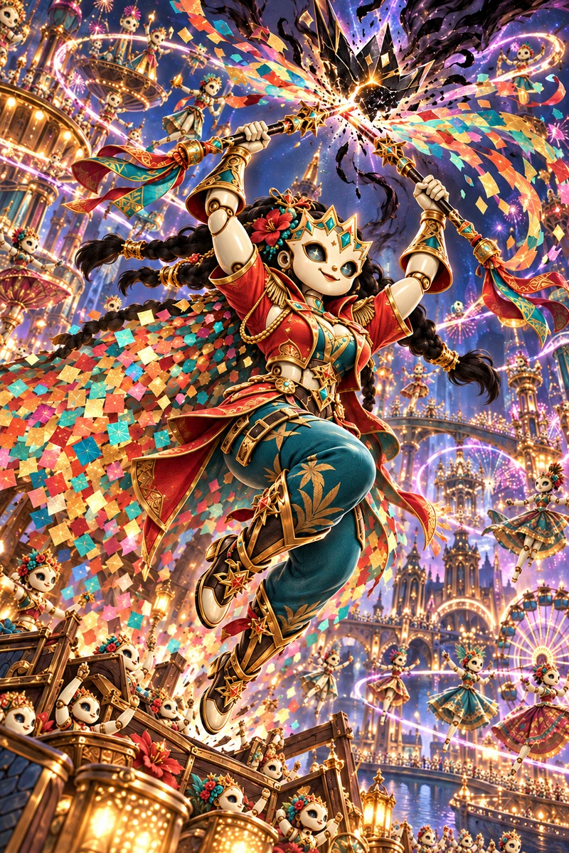 Confetti Crown, Celebration captain of the Wondermakers